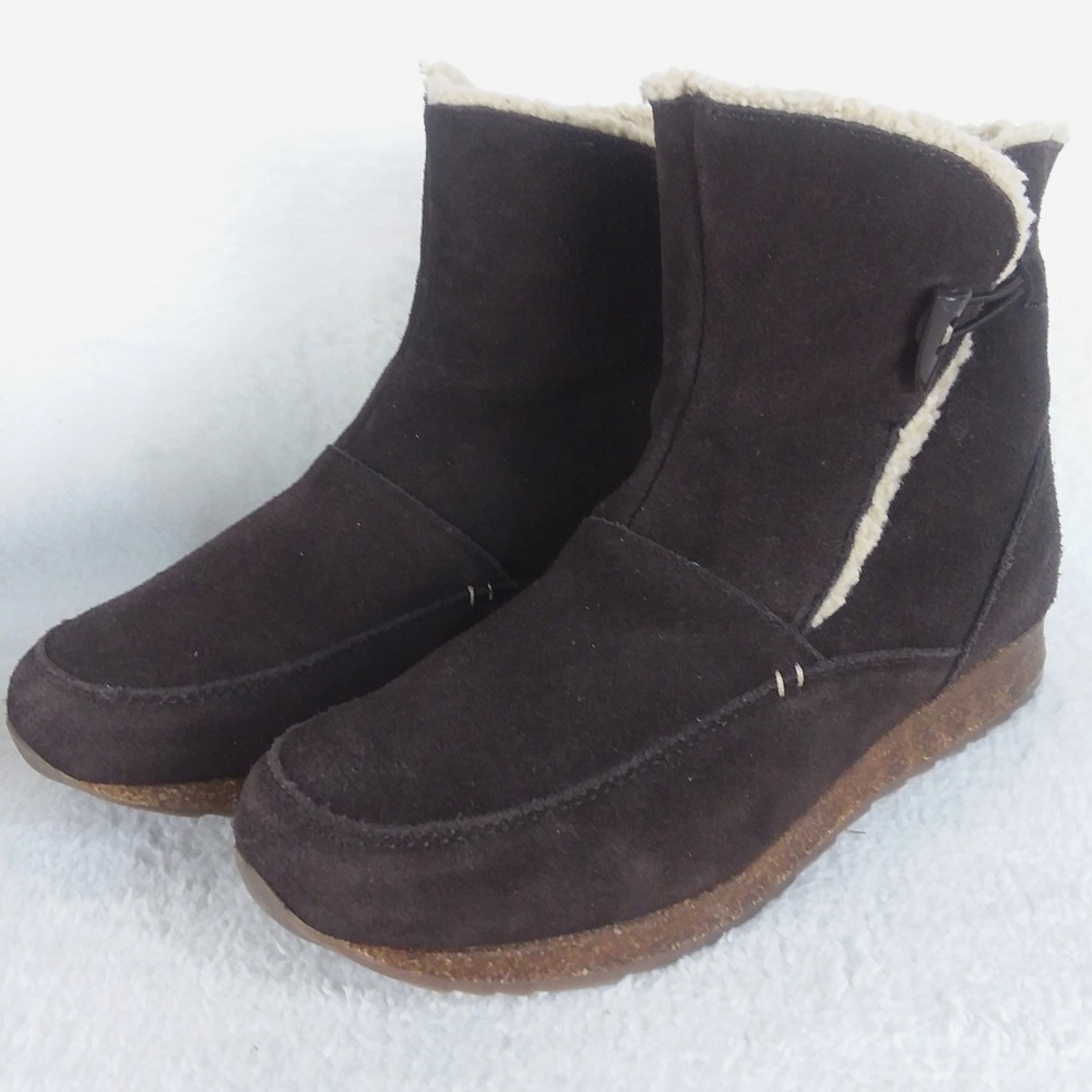 Sporto Winter Snow Boots‎ Faux Fur Lined Brown Womens Size 12M